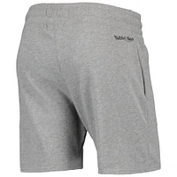Women's Mitchell & Ness Heathered Gray LAFC Logo Shorts