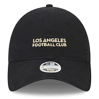 Women's New Era Black LAFC Throwback 9TWENTY Adjustable Hat