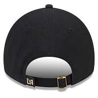 Women's New Era Black LAFC Throwback 9TWENTY Adjustable Hat