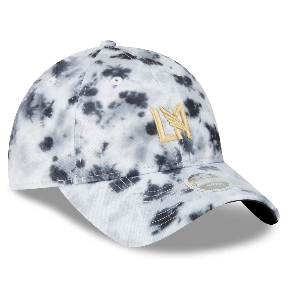 Women's New Era Black LAFC Tie-Dye 9TWENTY Adjustable Hat