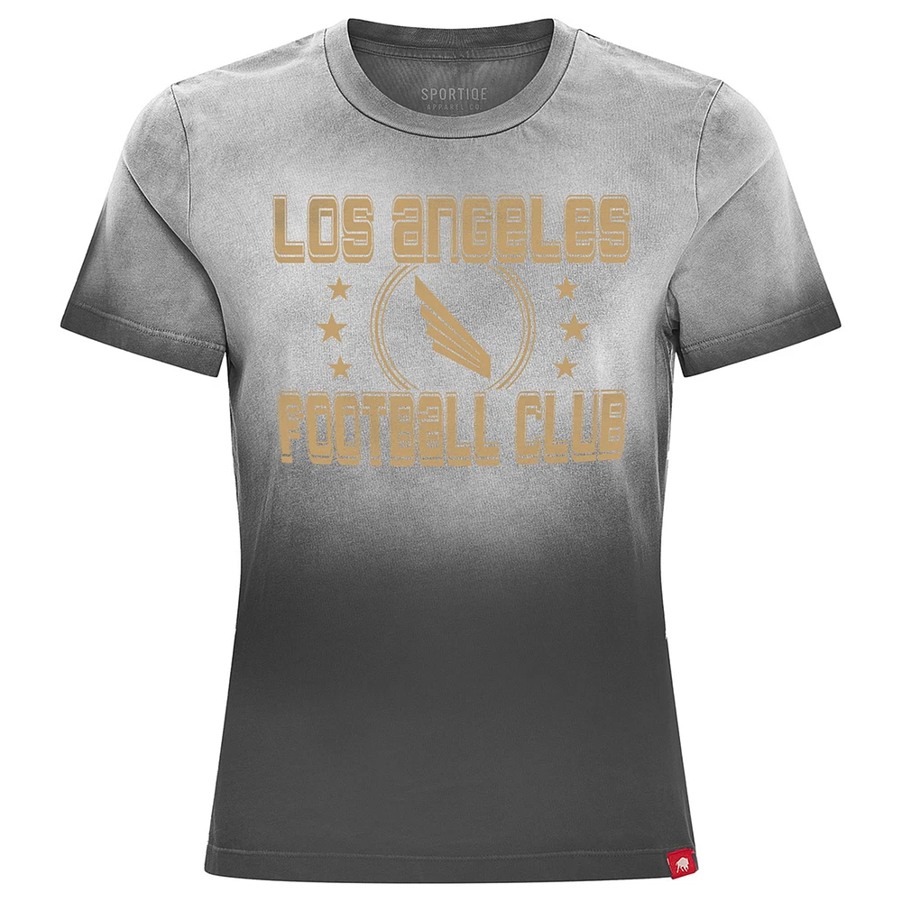 T-shirt Sportiqe Charcoal LAFC Arcadia pour femme