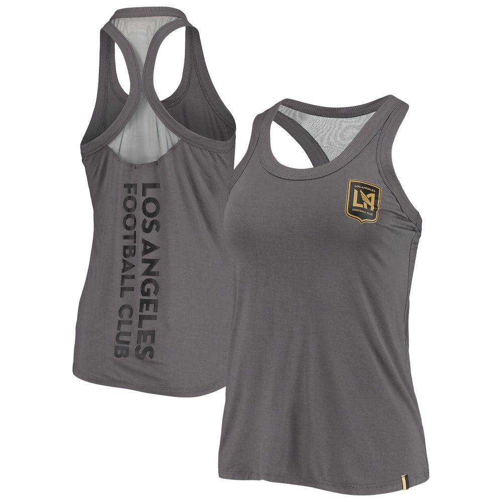 Women's The Wild Collective Gray LAFC Athleisure Tank Top