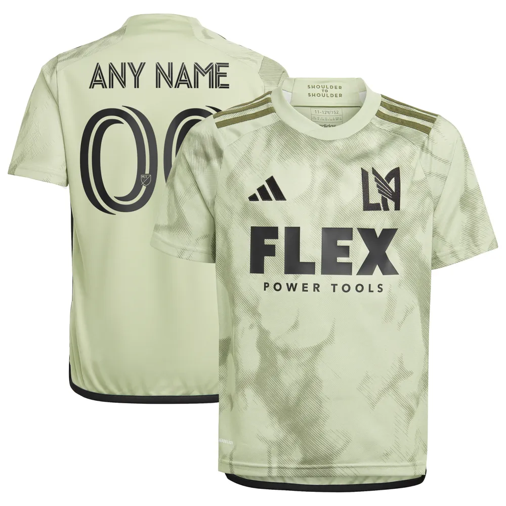 LAFC adidas Youth 2023 Smokescreen Replica Custom Jersey