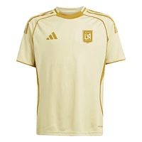 Youth adidas Tan LAFC 2025 One Planet Pre-Match Top