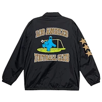 Youth Peace Collective x Sesame Street Black LAFC Full-Snap Coaches Jacket