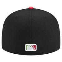 Men's New Era Black Lake County Captains Copa de la Diversión 59FIFTY Fitted Hat