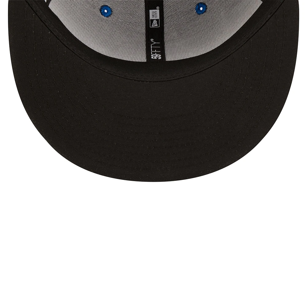 Men's New Era Navy Lake County Captains Authentic Collection 59FIFTY Fitted Hat