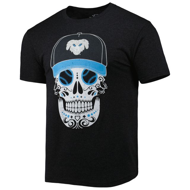 T-shirt noir Cadejos de Lake Elsinore Copa la Diversion Sugar Skull pour homme