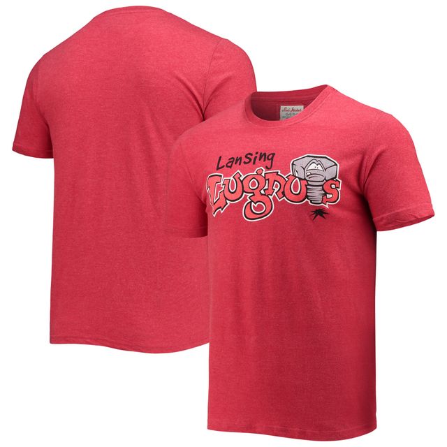 T-shirt Lansing Lugnuts American Needle rouge pour homme