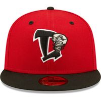 Men's New Era Red Lansing Lugnuts Authentic Collection Team Home 59FIFTY Fitted Hat