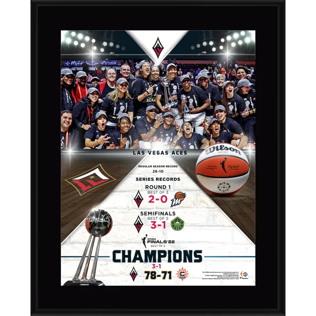 Lids Las Vegas Aces Fanatics Authentic 2022 WNBA Finals Champions