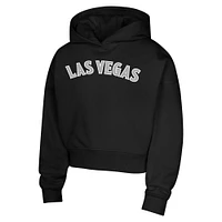 Girls Youth  Black Las Vegas Aces Top Closer Fashion Pullover Hoodie