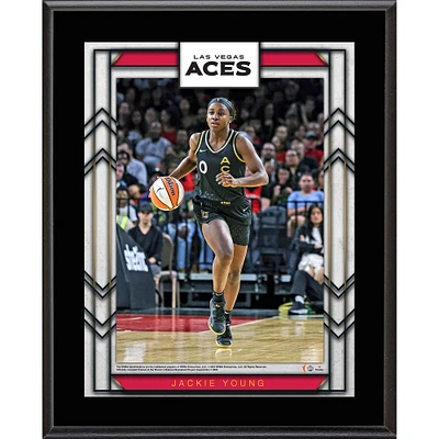 Jackie Young Las Vegas Aces 10.5" x 13" Sublimated Player Plaque