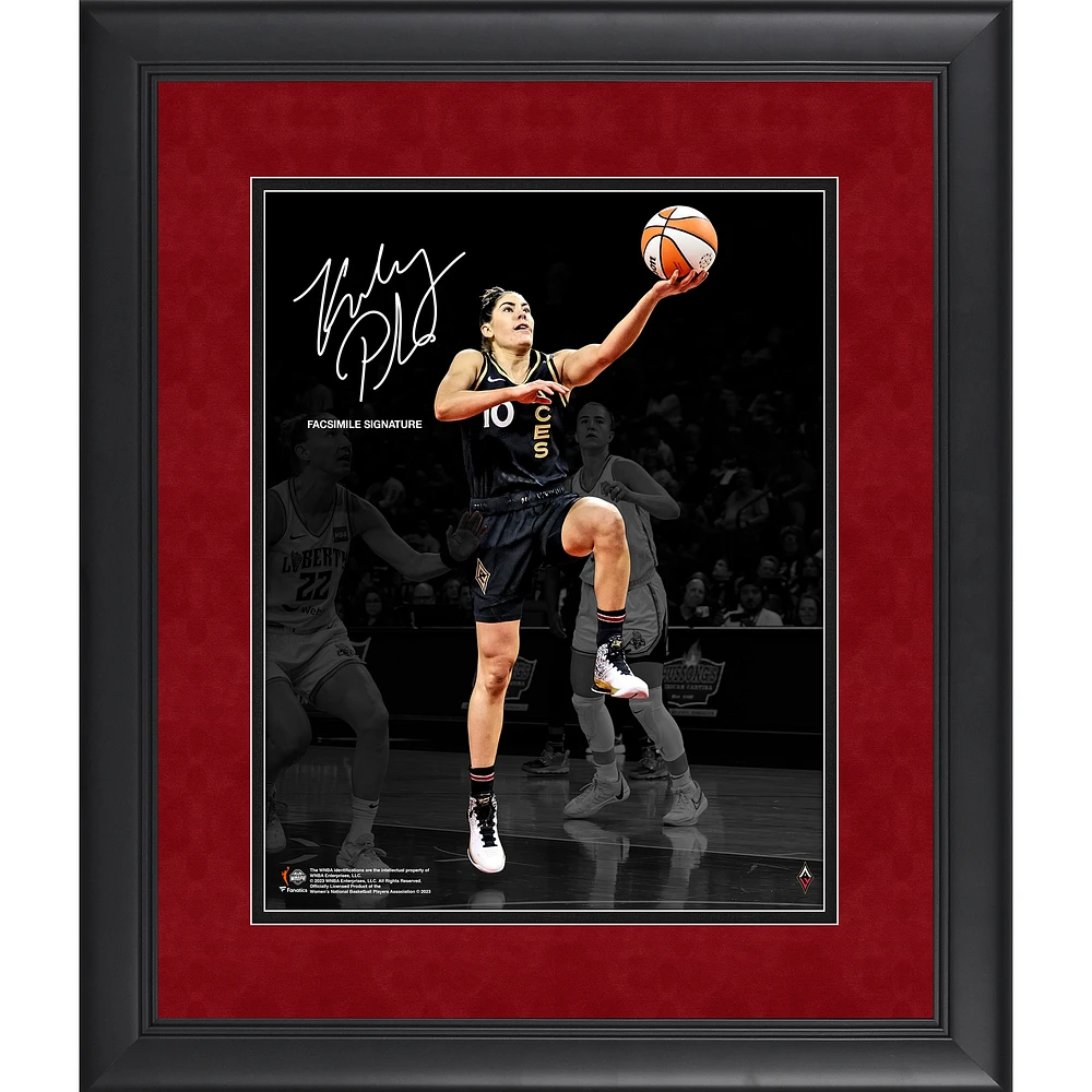 Kelsey Plum Las Vegas Aces Facsimile Signature Framed 11" x 14" Spotlight Photograph