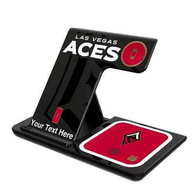 Las Vegas Aces Personalized 3-in-1 Charging Station