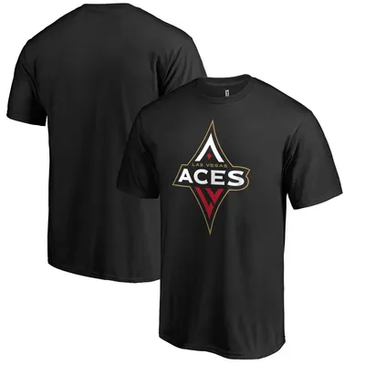 Las Vegas Aces Fanatics Branded Primary Logo T-Shirt - Black