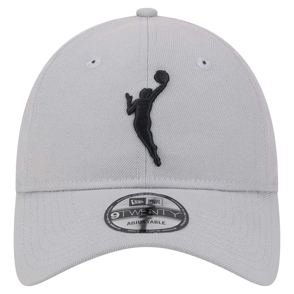 Men's New Era Gray Las Vegas Aces 9TWENTY Adjustable Hat