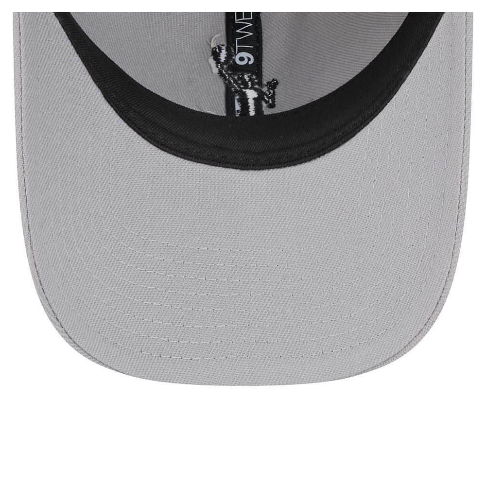 Men's New Era Gray Las Vegas Aces 9TWENTY Adjustable Hat