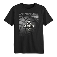 T-shirt noir « Big Ball » des Aces de Las Vegas pour enfants d'âge préscolaire