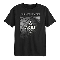 T-shirt noir « Big Ball » des Aces de Las Vegas pour enfants d'âge préscolaire