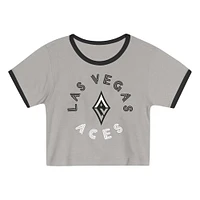 Ensemble t-shirt et short gris pour tout-petit des Las Vegas Aces Double Run