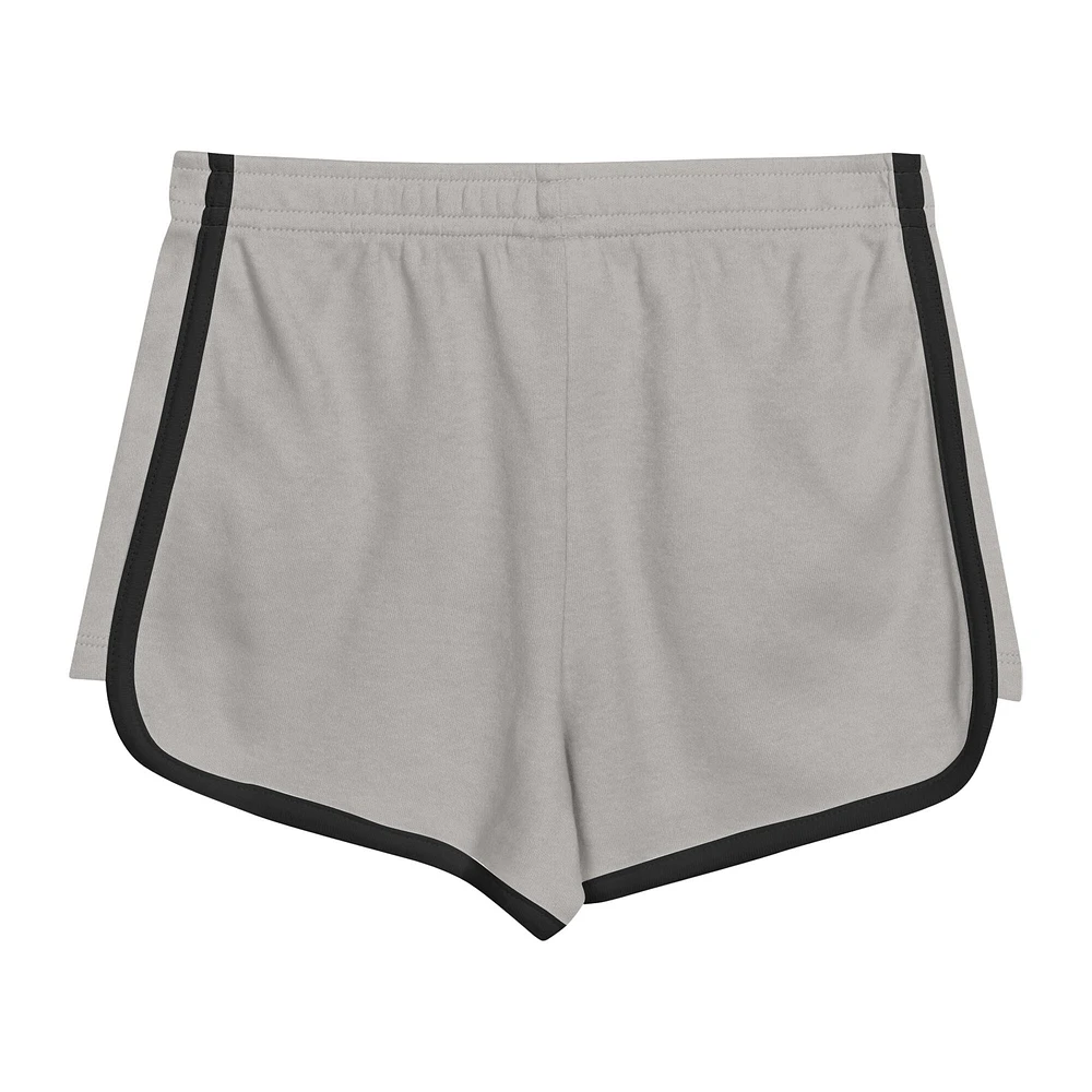 Ensemble t-shirt et short gris pour tout-petit des Las Vegas Aces Double Run