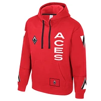 Unisex Stadium Essentials  Red Las Vegas Aces City Star Rebel Edition Pullover Hoodie
