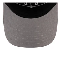 Unisex New Era Black/Silver Las Vegas Aces 2025 WNBA Draft 9TWENTY Adjustable Hat