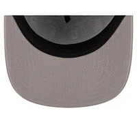 Casquette unisexe New Era noire/argentée Las Vegas Aces 2025 WNBA Draft A-Frame 9FIFTY Snapback