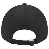 Casquette ajustable unisexe New Era noire avec logo Core Aces Las Vegas Aces 9TWENTY