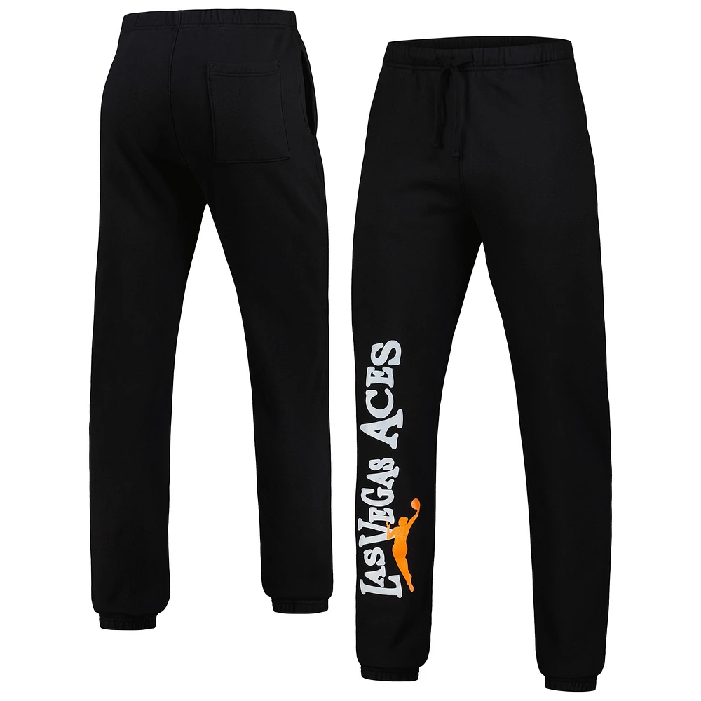 Unisex Playa Society Black Las Vegas Aces Fleece Sweatpants