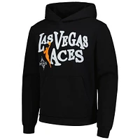 Sweat à capuche unisexe Playa Society noir Las Vegas Aces Team