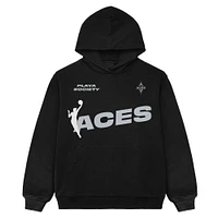 Sweat à capuche unisexe noir de l'équipe des Las Vegas Aces la Playa Society