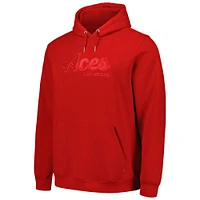 Sweat à capuche unisexe rouge Las Vegas Aces Core Tonal