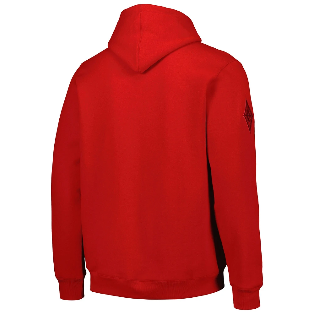 Unisex Red Las Vegas Aces Core Tonal Pullover Hoodie