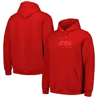 Unisex Red Las Vegas Aces Core Tonal Pullover Hoodie