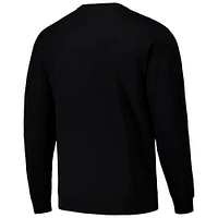 Unisex round21 Black Las Vegas Aces Bloom Pullover Crew Sweatshirt