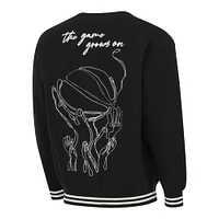 Cardigan unisexe round21 noir à boutons sur toute la longueur avec logo Campus Fit des Las Vegas Aces