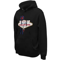 Sweat à capuche unisexe Stadium Essentials noir Las Vegas Aces 2023 Champions de la finale WNBA Bienvenue