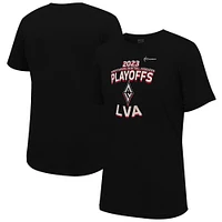 T-shirt unisexe Stadium Essentials noir Las Vegas Aces 2023 WNBA Playoffs Dust