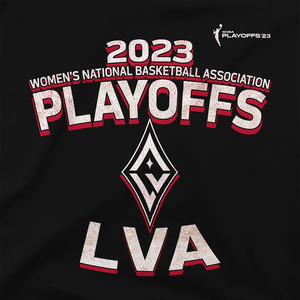 Unisex Stadium Essentials  Black Las Vegas Aces 2023 WNBA Playoffs Dust T-Shirt