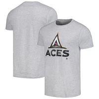 T-shirt unisexe Stadium Essentials gris chiné Las Vegas Aces Hometown