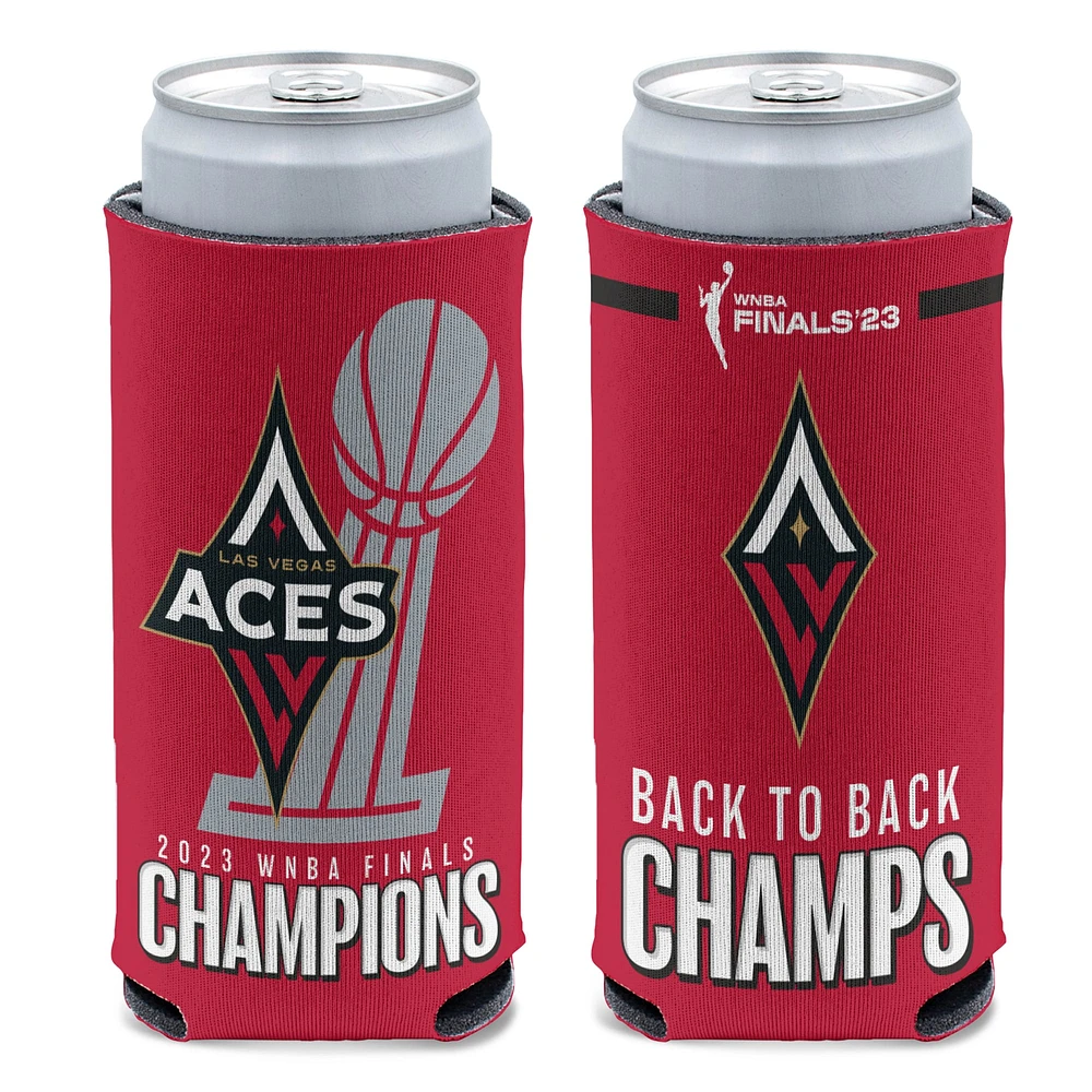 WinCraft  Las Vegas Aces 2023 WNBA Finals Champions 12oz. Slim Can Cooler