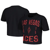 T-shirt court noir Stadium Essentials pour femmes Las Vegas Aces City Year