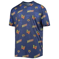 T-shirt Homme Bleu Marine Las Vegas Aviators Imprimé Allover