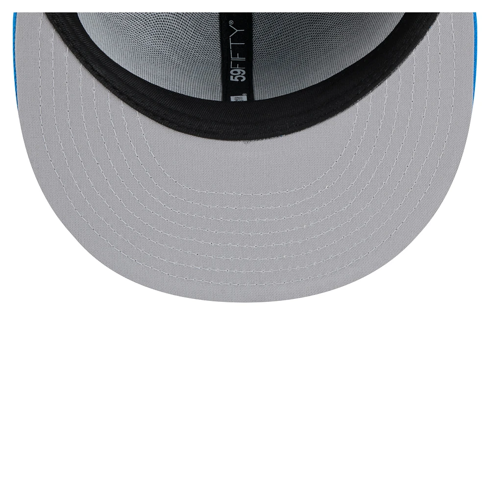 Men's New Era Black/Blue Las Vegas Aviators Copa de la Diversión 59FIFTY Fitted Hat