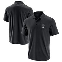 Men's Black Las Vegas Desert Dogs Primary Logo Polo