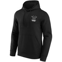 Men's Black Las Vegas Desert Dogs Solid Blend Pullover Hoodie