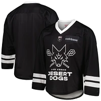 Maillot réplique sublimé pour homme Las Vegas Desert Dogs noir