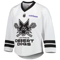 Réplique sublimée blanche pour homme Las Vegas Desert Dogs Jersey